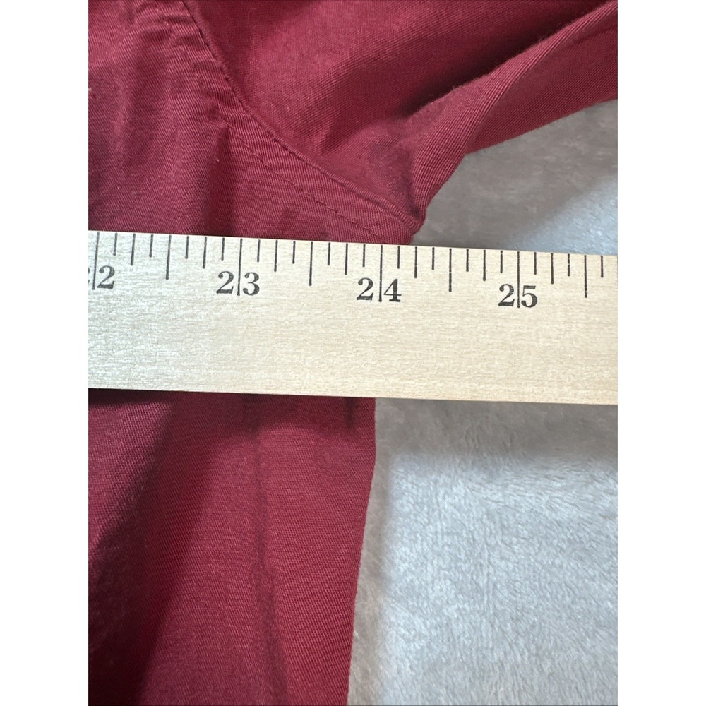 Wrangler‎ 20X Competition Shirt Men XL Long Sleeve Western Cowboy Rodeo Red - Picture 12 of 13